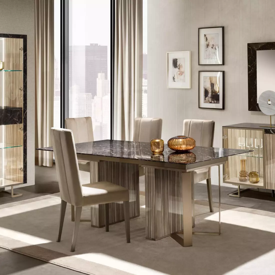 Adora-Luce-Dark-dinig-room-set-with-2-doors-glass-cabinet
