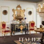 Luxury-painted-sideboard-with-figured-mirror-Bella-Vita-collection-Modenese-Gastone